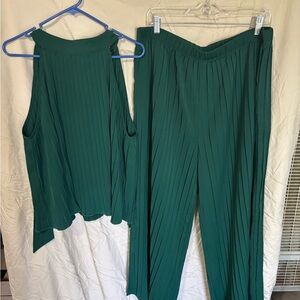 Elegant Green Women's Jumpsuit